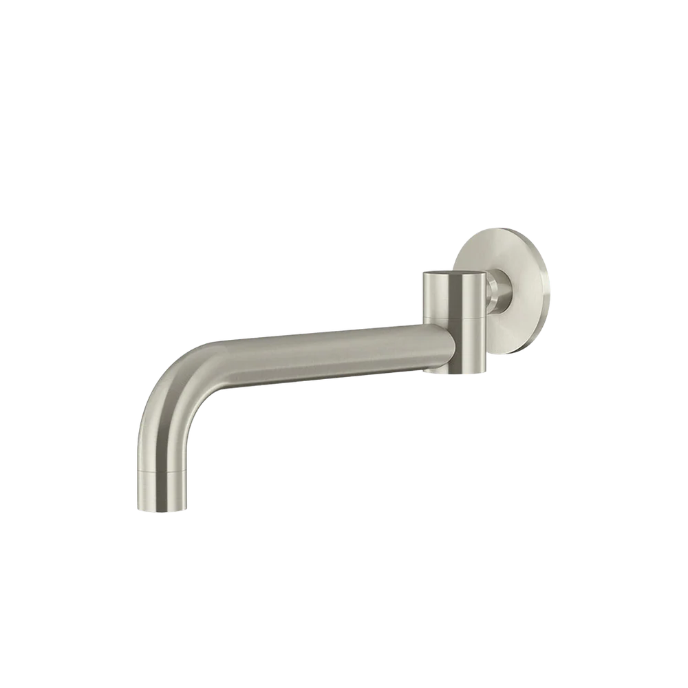 Meir Round Swivel Wall Spout Brushed Nickel - Image 3