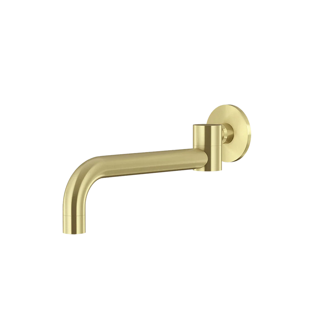 Meir Round Swivel Wall Spout Tiger Bronze