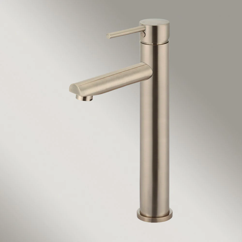 Meir Round Tall Basin Mixer Brushed Nickel - Image 2