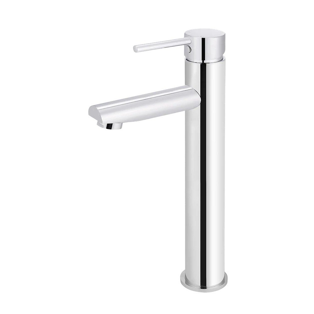 Meir Round Tall Basin Mixer Polished Chrome