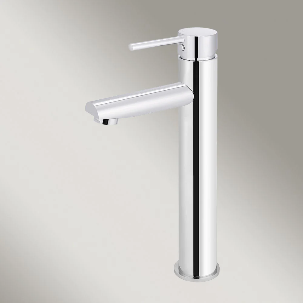 Meir Round Tall Basin Mixer Polished Chrome - Image 2