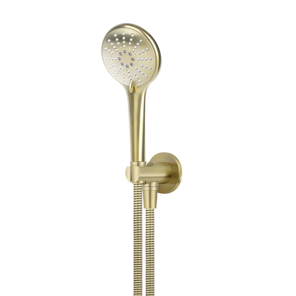 Meir Round Three Function Hand Shower On Fixed Bracket Tiger Bronze - Image 3