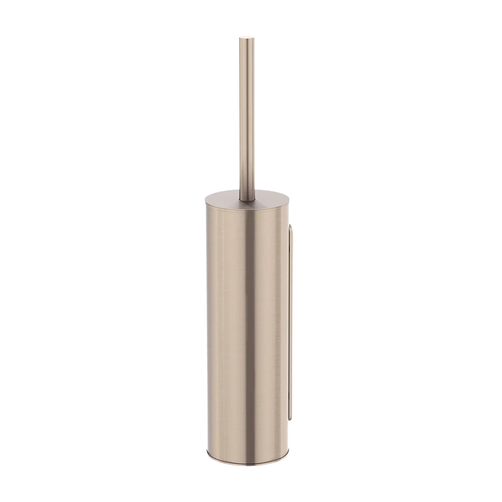 Meir Round Toilet Brush And Holder Champagne - Image 3