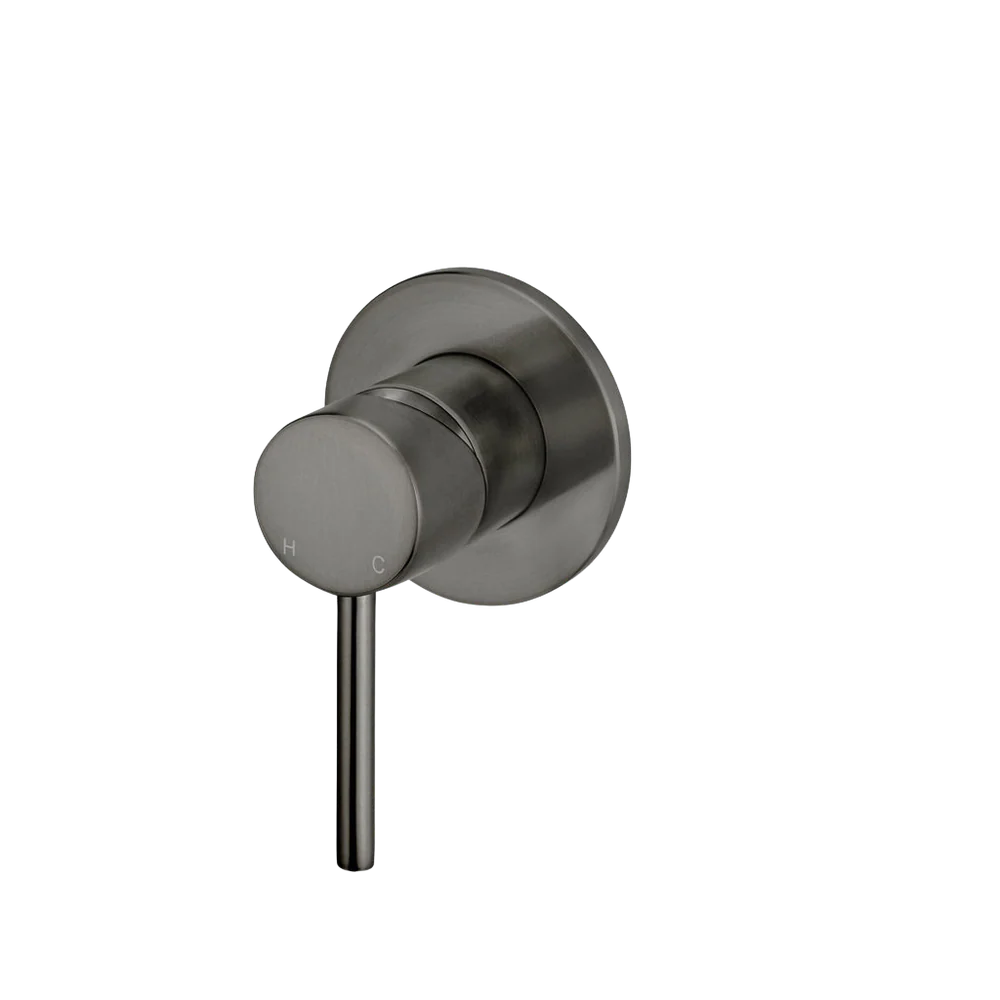Meir Round Wall Mixer (Complete Kit) Shadow Gunmetal - Image 3