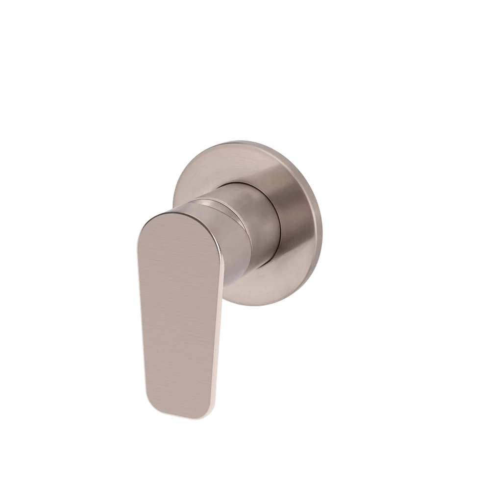 Meir Round Wall Mixer Paddle Handle (Trim Kit Only) Champagne - Image 3