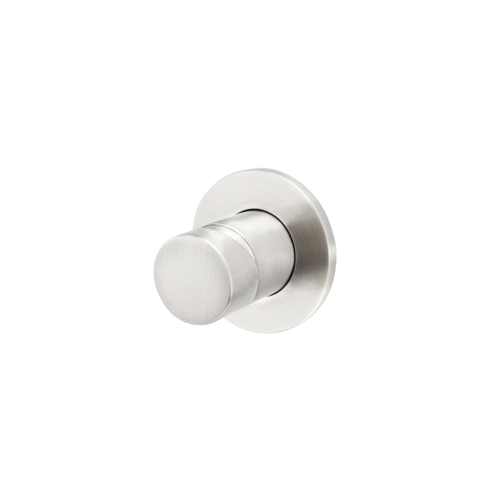 Meir Round Wall Mixer Pinless Handle (Complete Kit) Brushed Nickel - Image 3