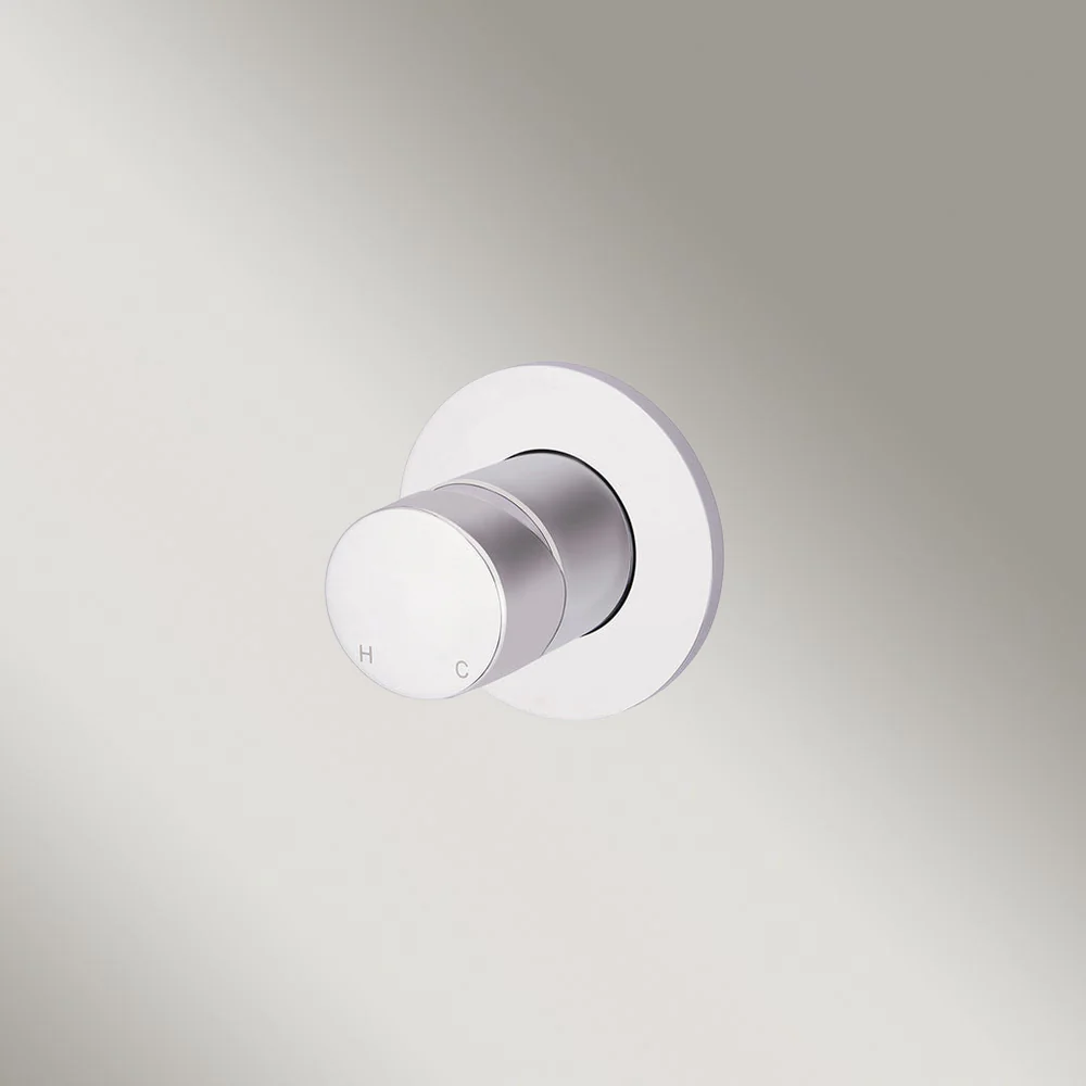 Meir Round Wall Mixer Pinless Handle (Trim Kit Only) Polished Chrome - Image 2