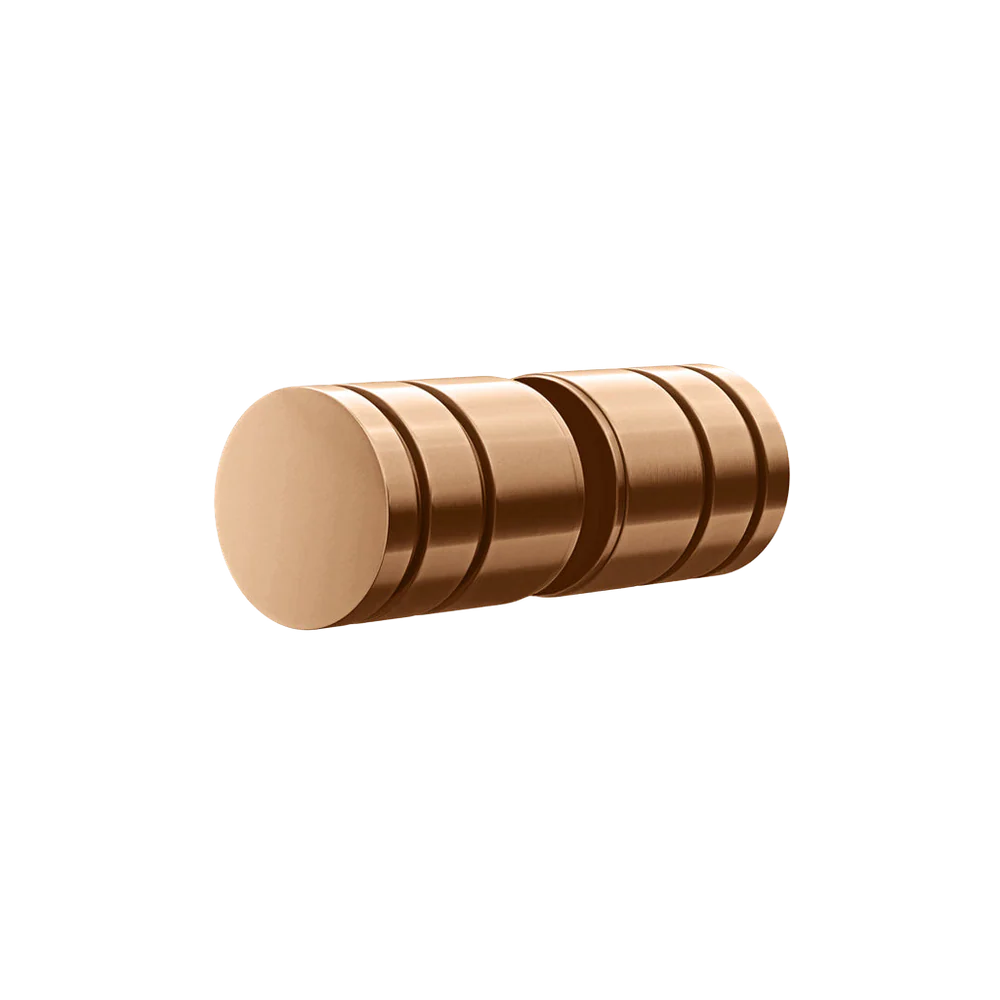Meir Shower Door Round Handle Lustre Bronze - Image 3
