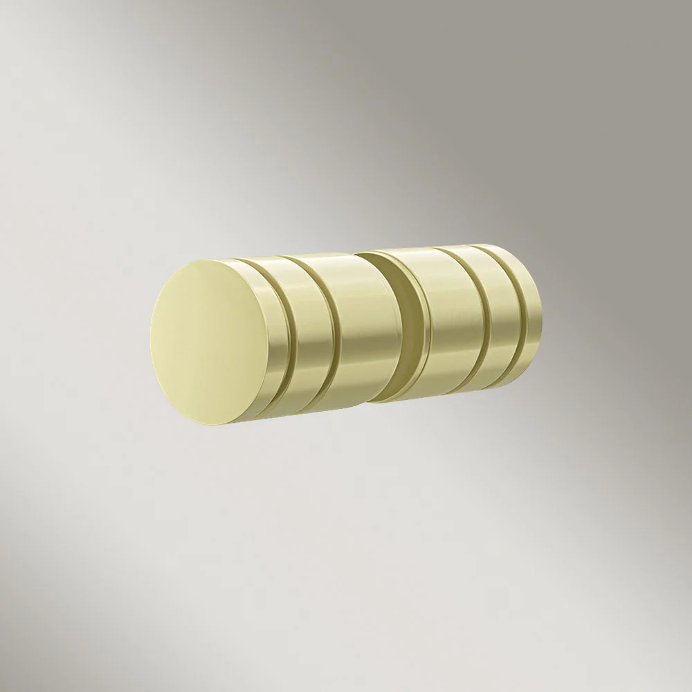 Meir Shower Door Round Handle Tiger Bronze - Image 2