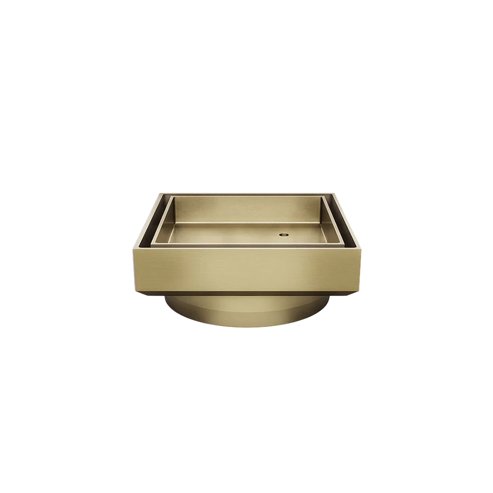 Meir Shower Waste With Tile Insert Tiger Bronze - Image 3