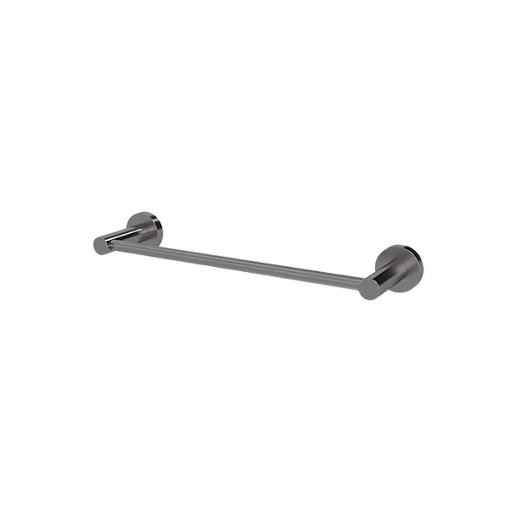 Meir Single Towel Rail 300mm Shadow Gunmetal - Image 3