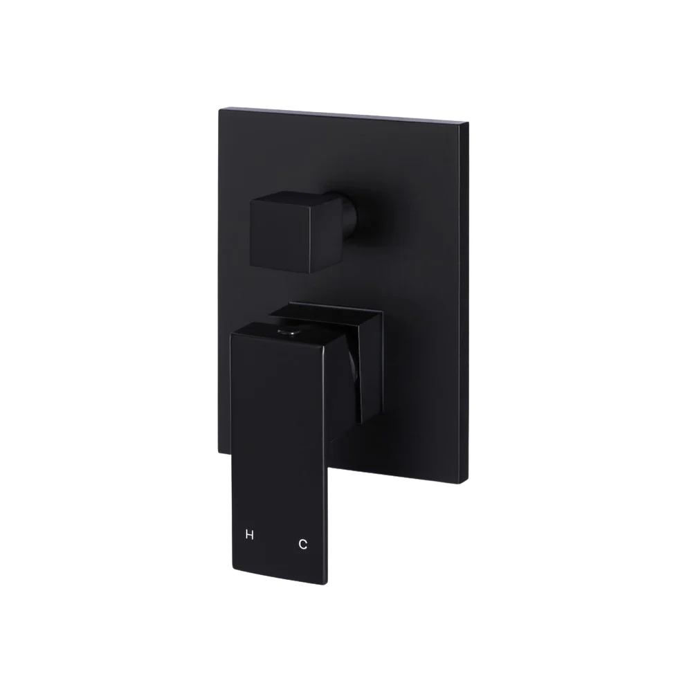 Meir Square Diverter Mixer Matte Black