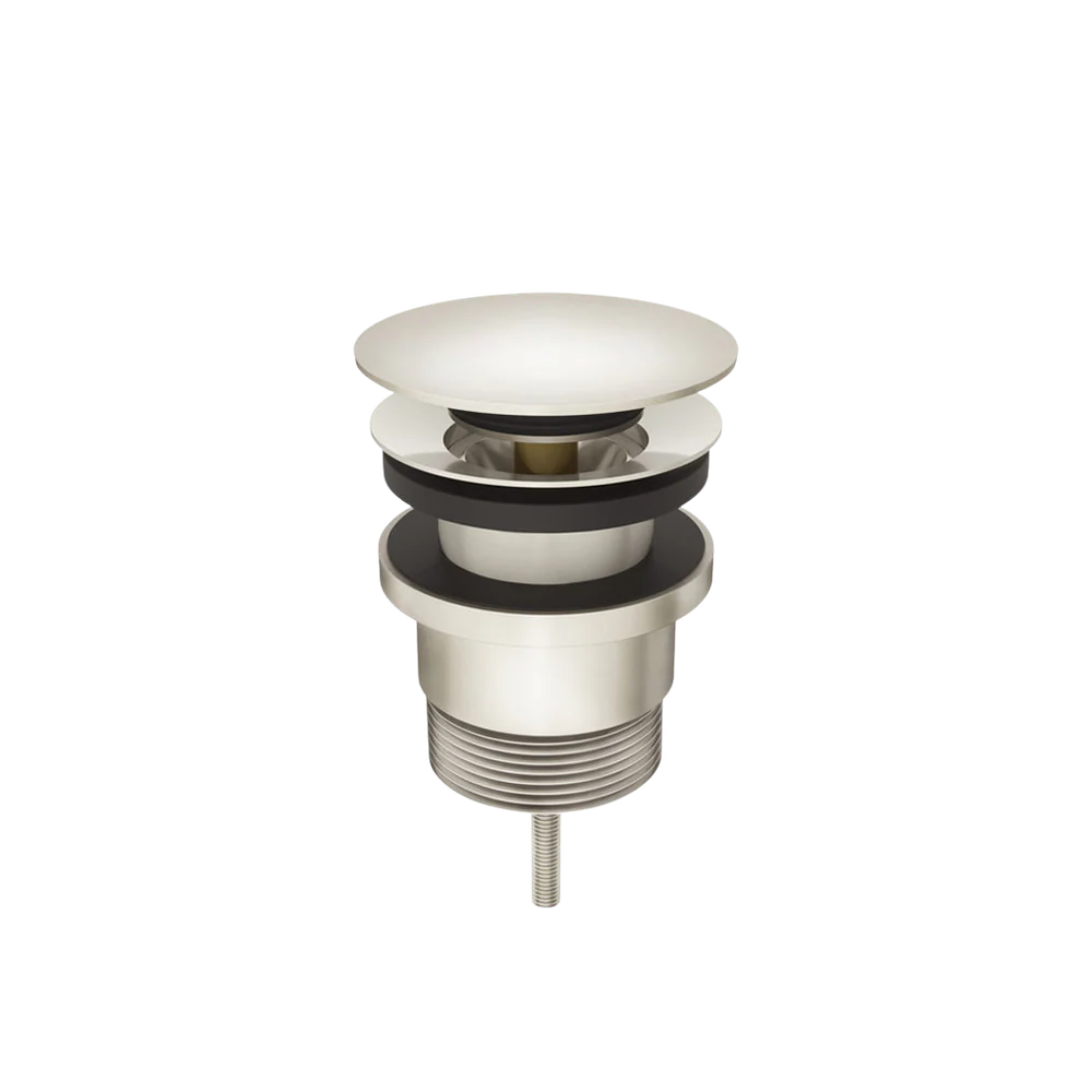 Meir Universal All-In-One Pop Up Waste Basin And Bath Brushed Nickel