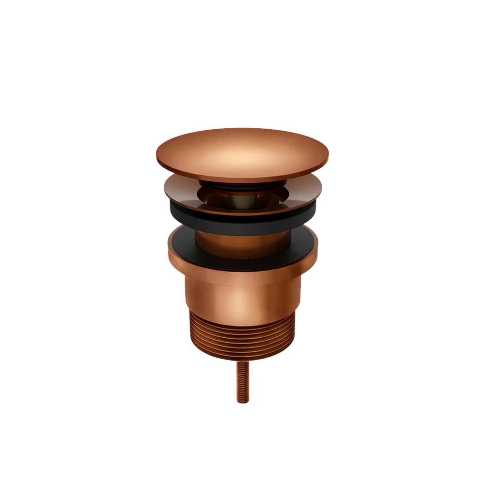 Meir Universal All-In-One Pop Up Waste Basin And Bath Lustre Bronze - Image 3