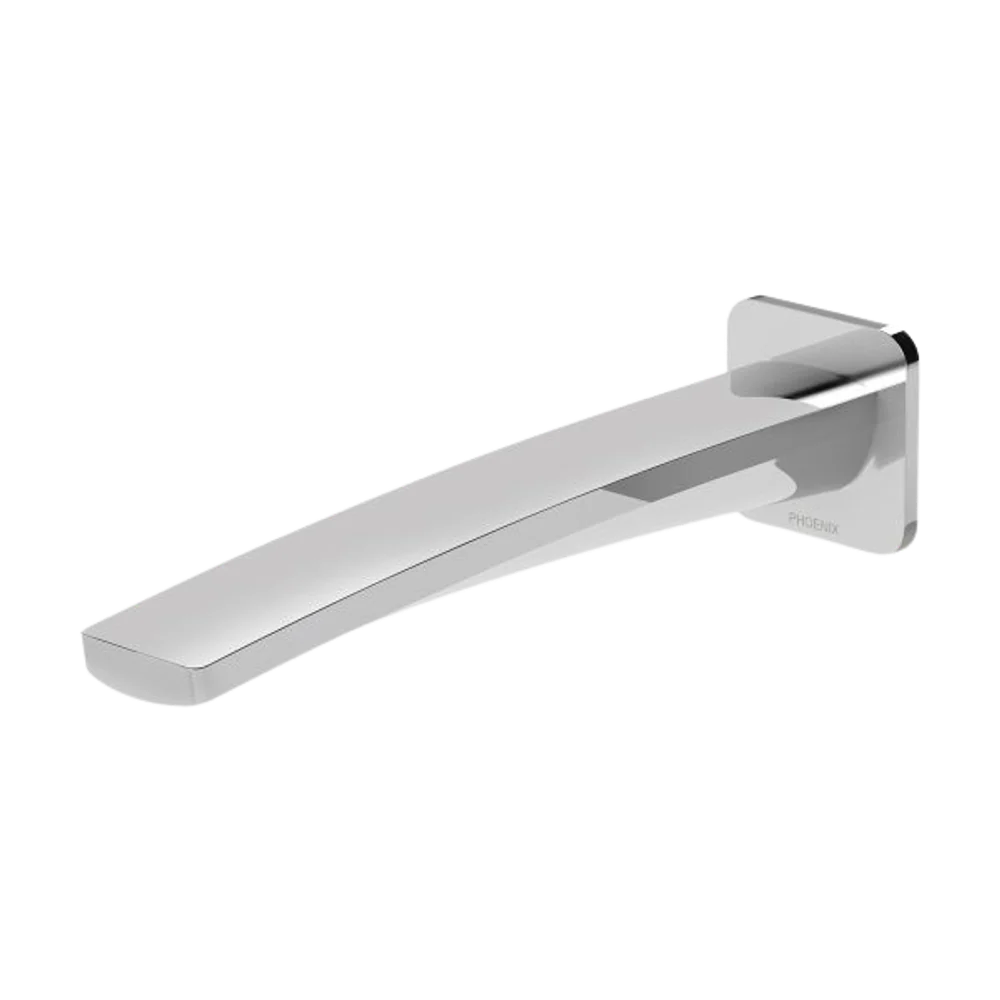 Phoenix Mekko Wall Bath Outlet 200mm Lead Free Chrome - Image 3