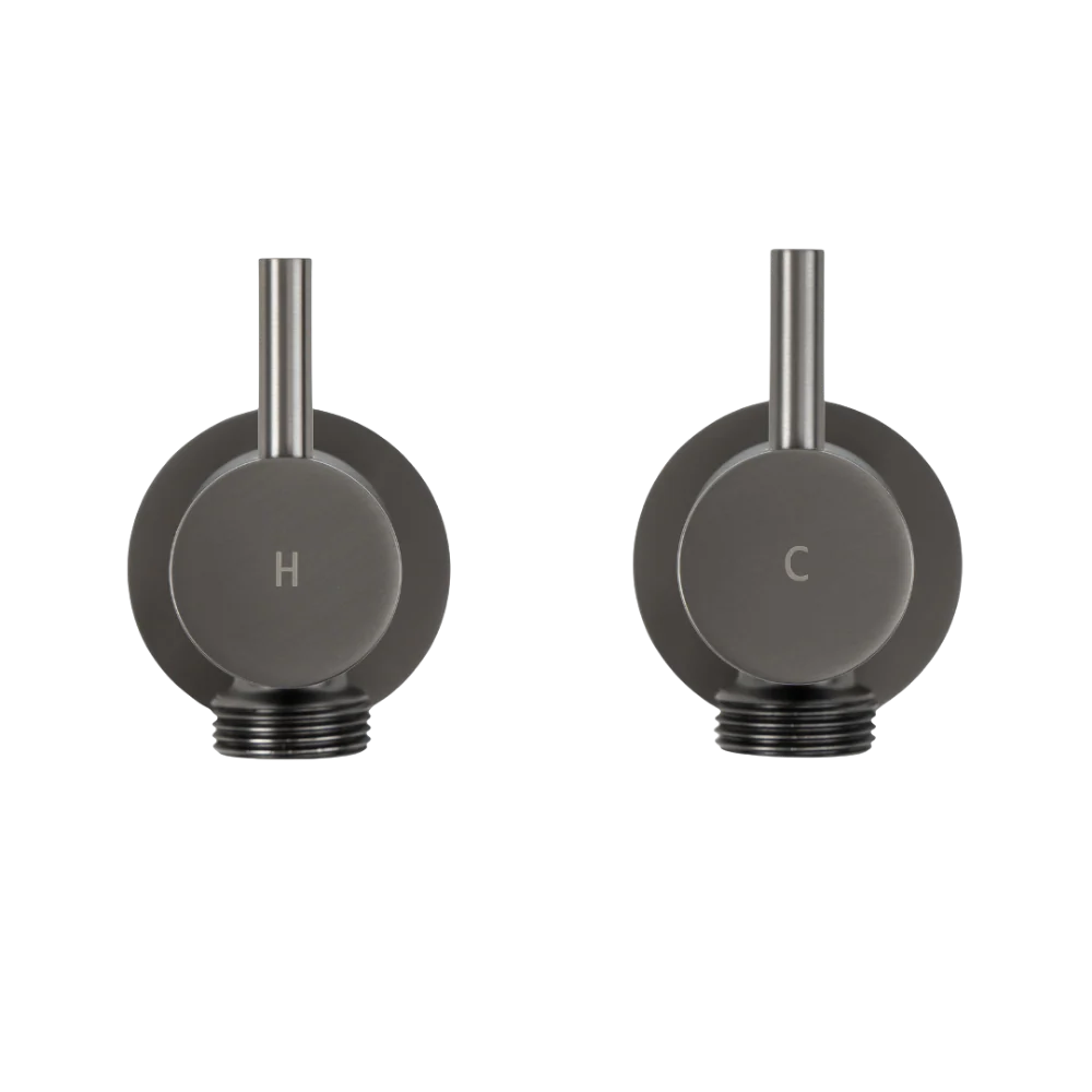 Alma Menzo Brushed Gunmetal Washing Machine Tap - Image 3