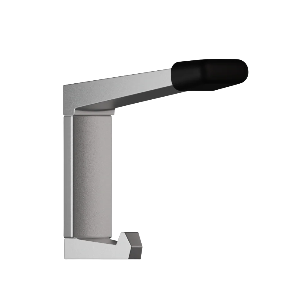 Metlam 202C Concealed Fix Coat Hook In Antimicrobial - Image 3