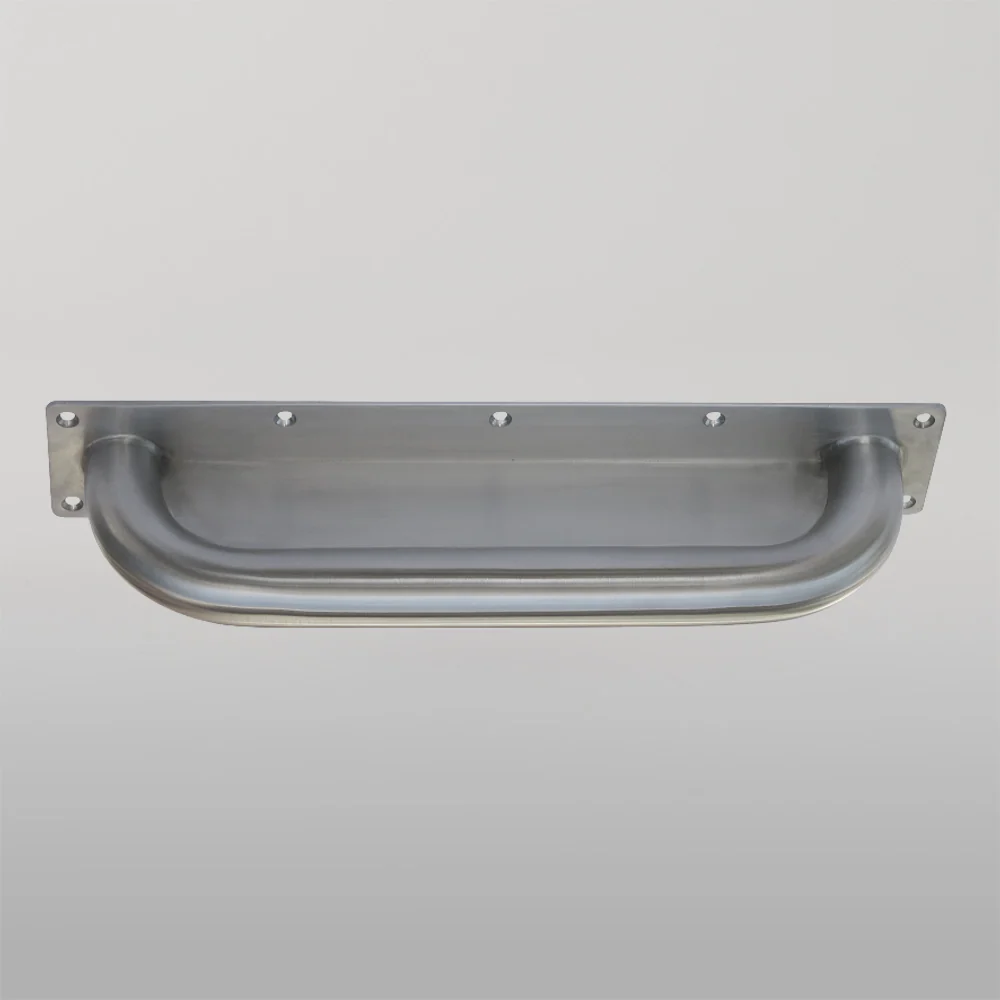 Metlam 300mm Anti-Ligature Straight Grab Rail In Satin Stainless Steel - Image 2