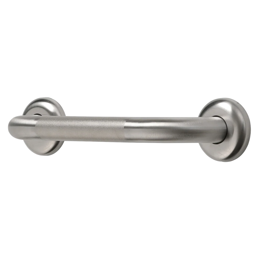 Metlam 300mm Straight Peened Grab Rail In Satin Stainless Steel - Image 3