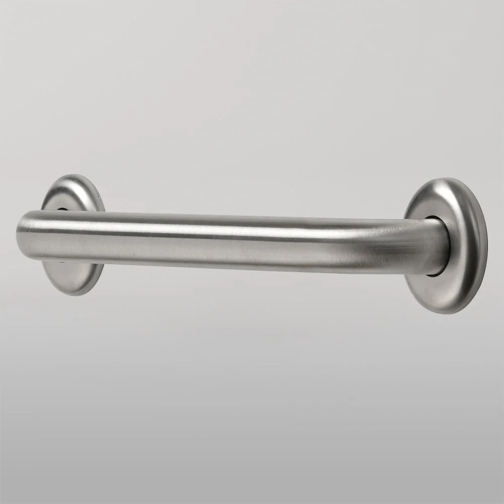 Metlam 400mm Straight Grab Rail In Satin Stainless Steel - Image 2