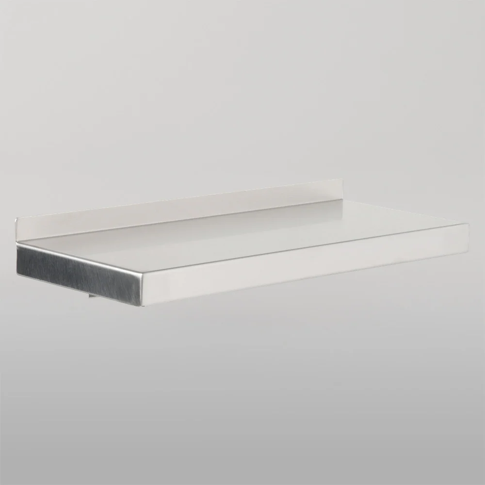 Metlam 450mm Utility Shelf In Satin Stainless Steel - Image 2