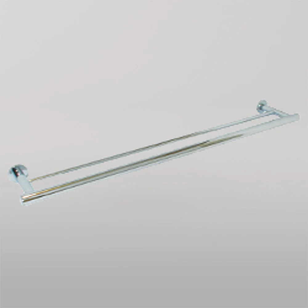 Metlam 700mm Lachlan Double Towel Bar In Bright Chrome Plate - Image 2