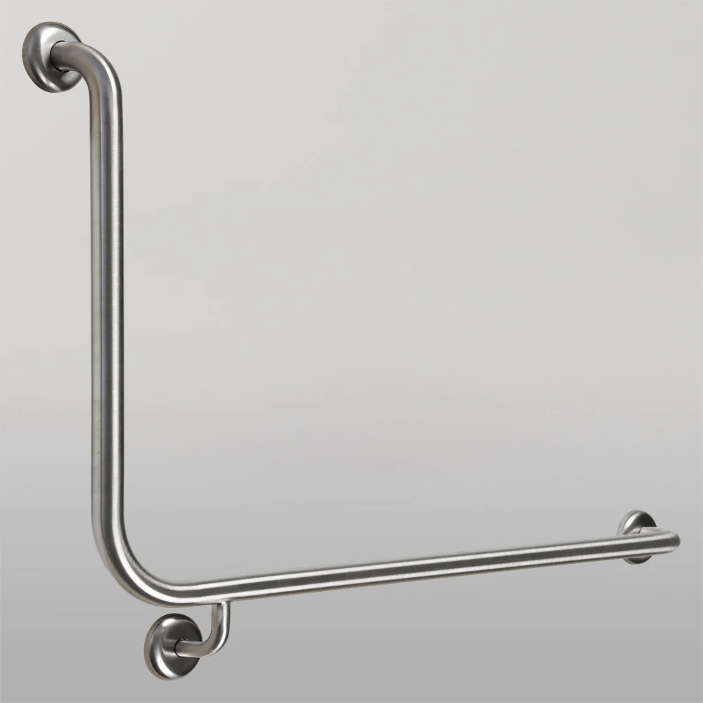 Metlam 90 Degree Flush Mount Side Wall Right Hand In Satin Stainless Steel - Image 2
