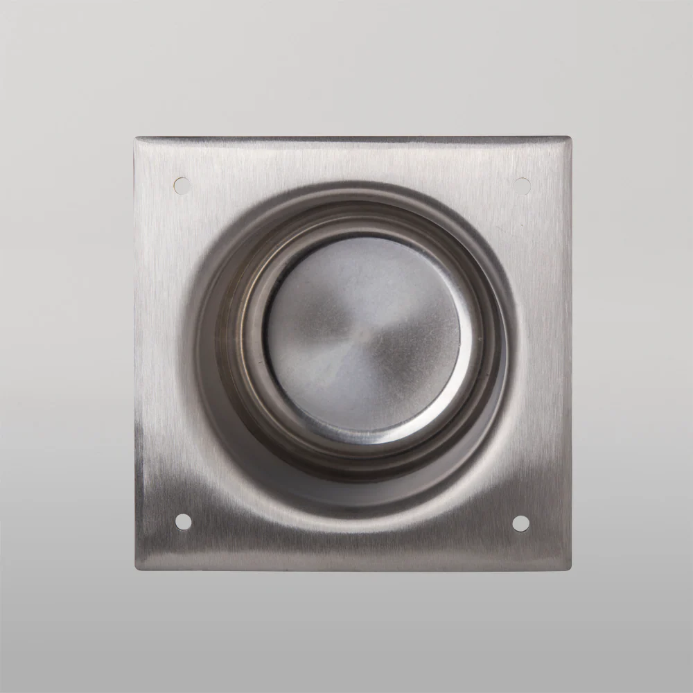 Metlam Anti-Ligature Recessed Toilet Roll Holder In Satin Stainless Steel - Image 2