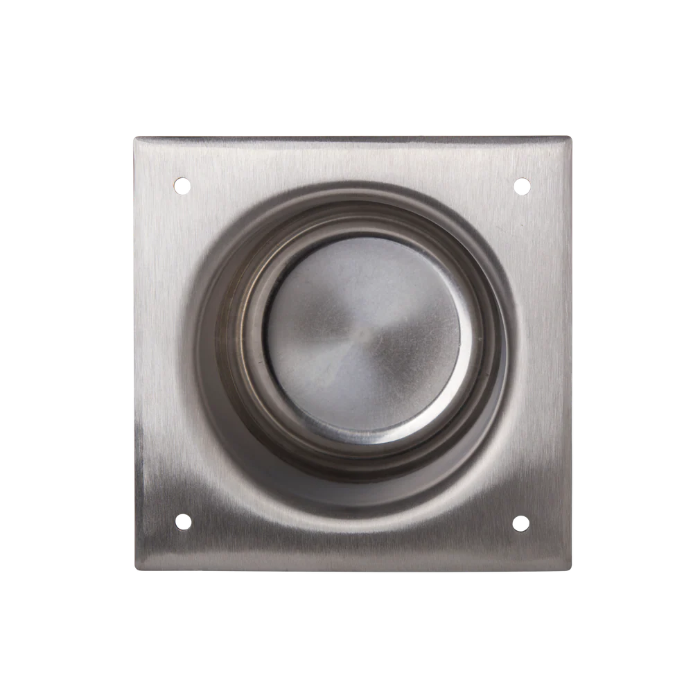 Metlam Anti-Ligature Recessed Toilet Roll Holder In Satin Stainless Steel - Image 3