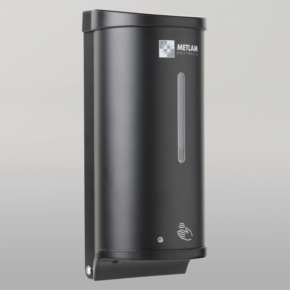 Metlam Auto Sanitiser Dispenser In Designer Black - Image 2
