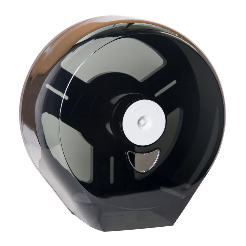 Metlam Black Jumbo Toilet Roll Dispenser - Image 3