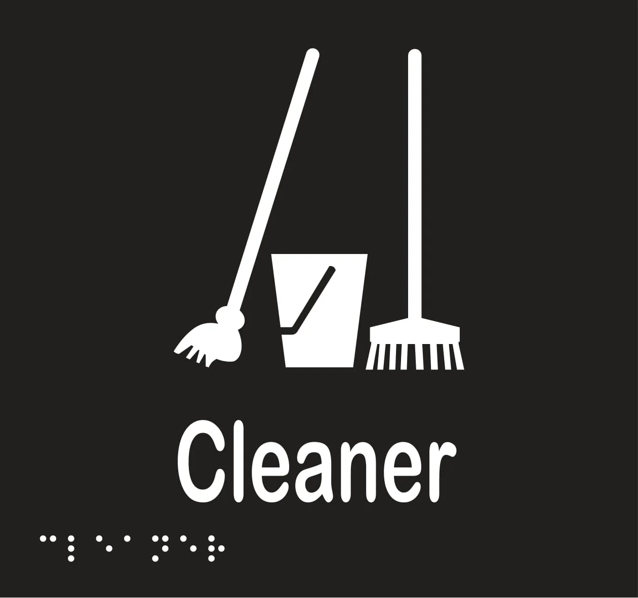 Metlam Cleaner Braille In Designer Black