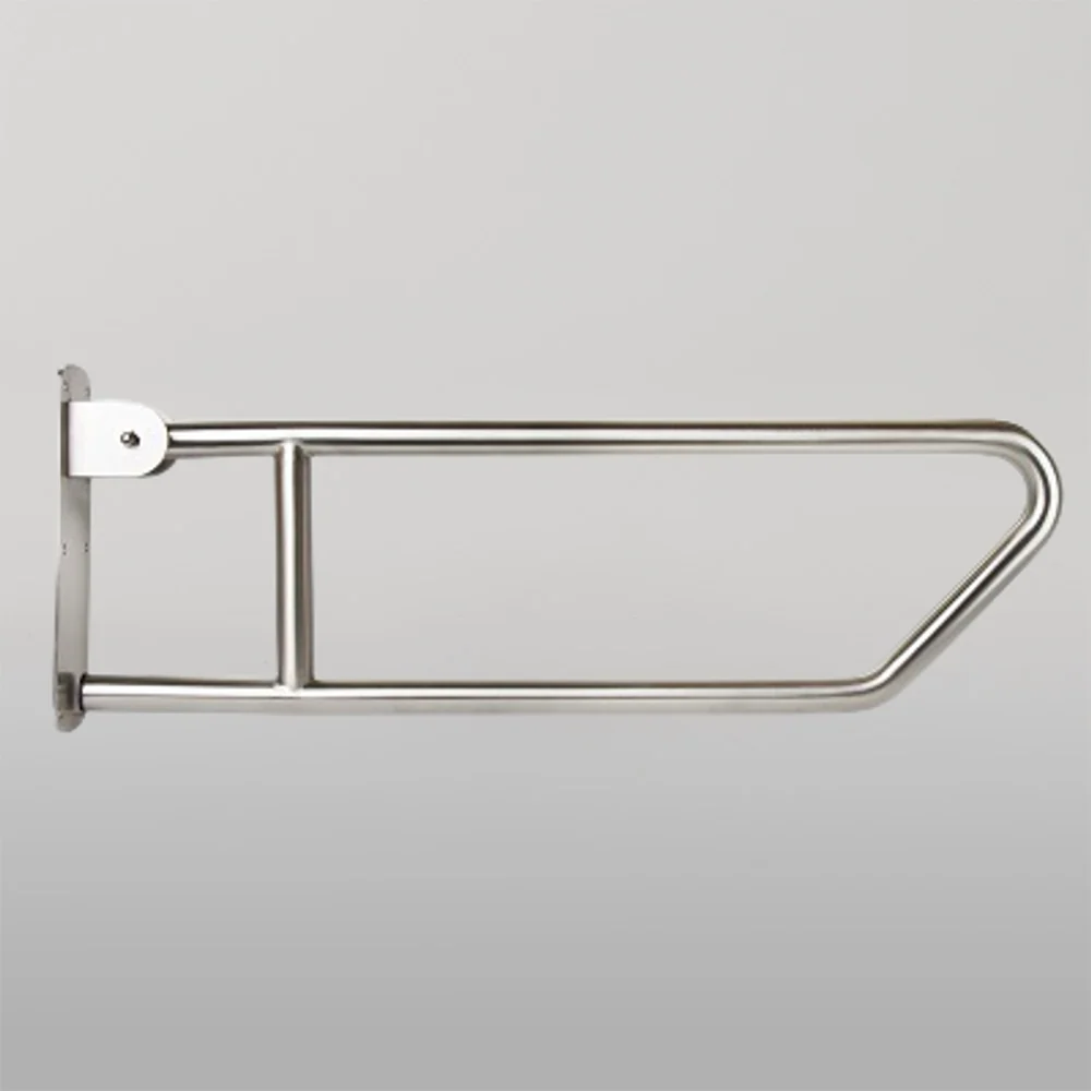Metlam Click-Lock Pull Down Grab Rail In Satin Stainless Steel - Image 2