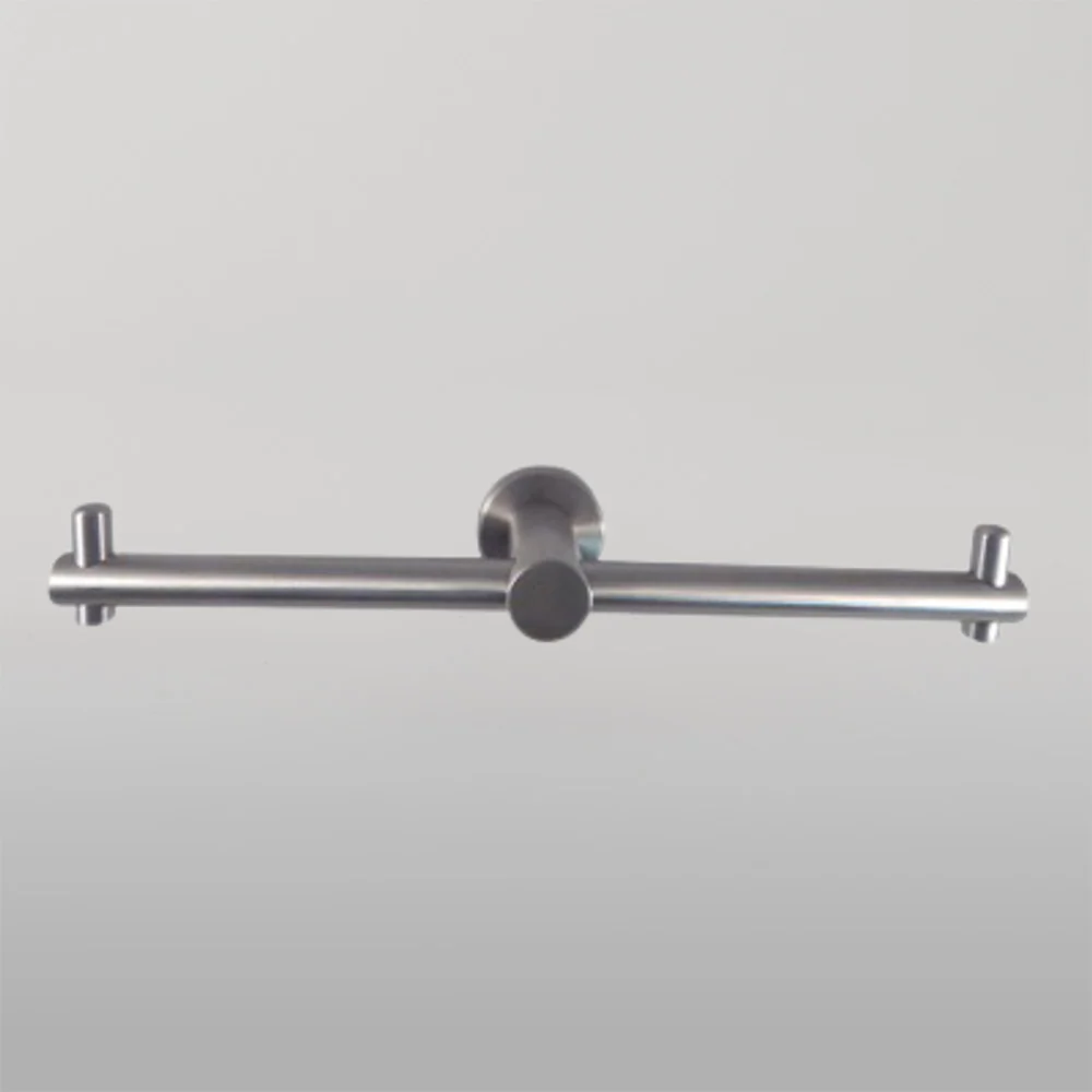 Metlam Double Toilet Roll Holder Concealed Fix In Antimicrobial - Image 2
