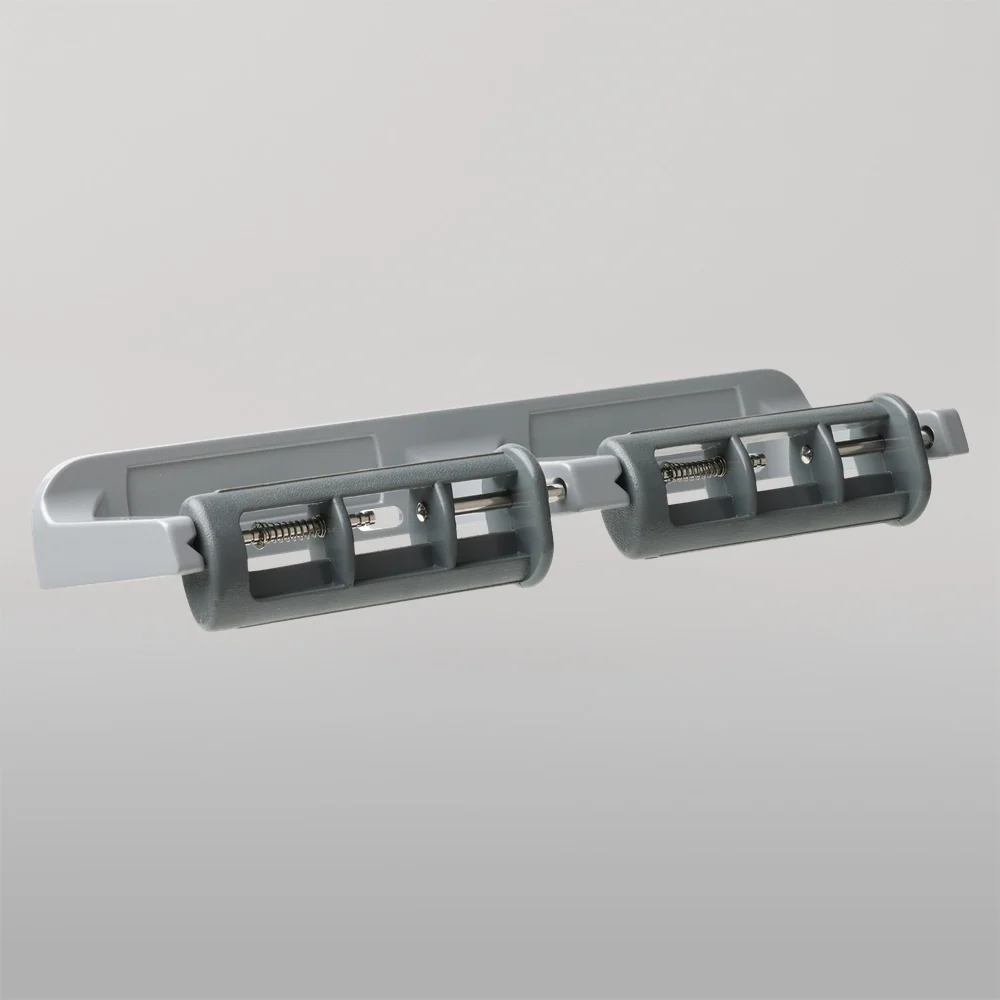 Metlam Double Toilet Roll Holder In Enamel Baked Aluminium - Image 2