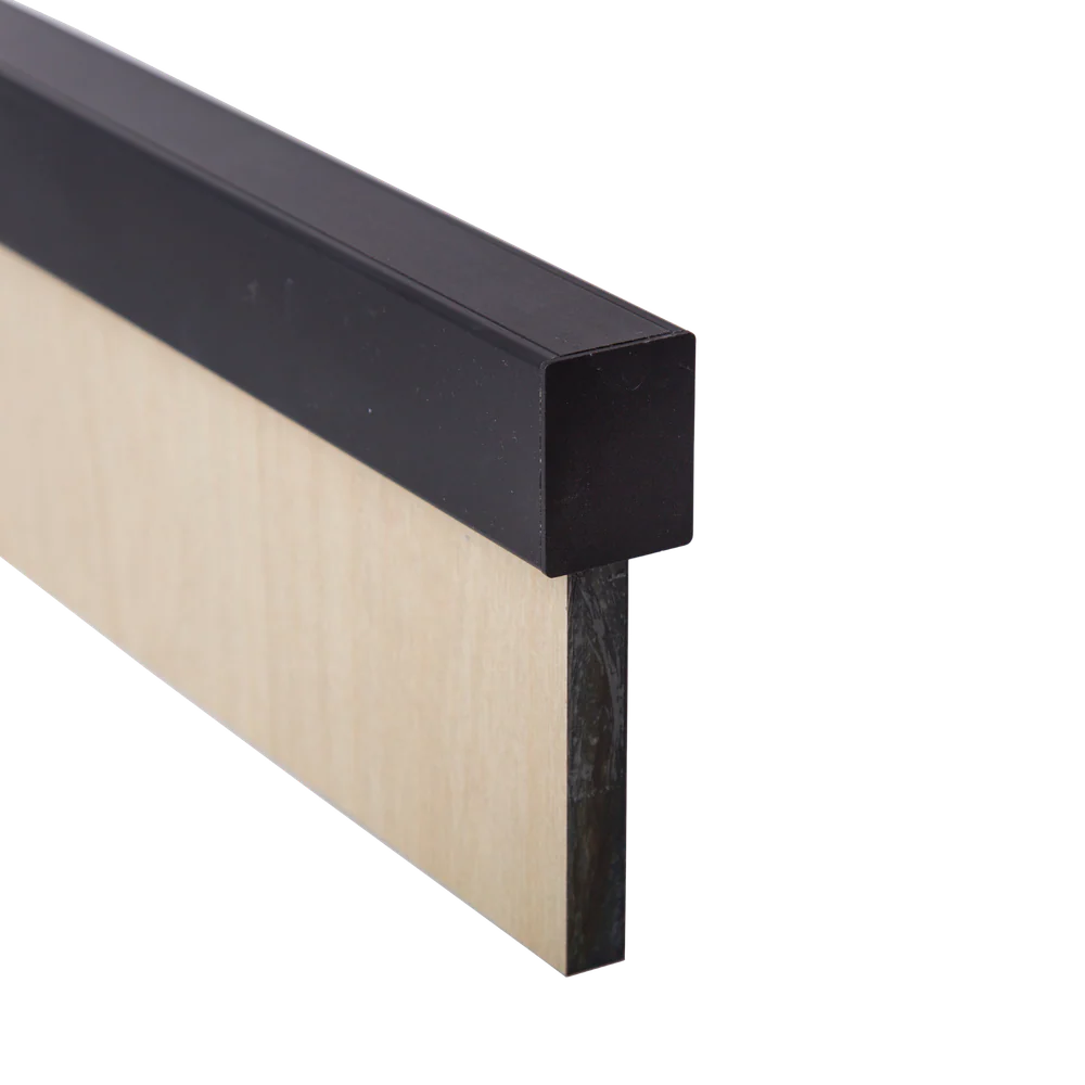 Metlam End Cap For Universal Head Rail Channel In Designer Black (1 piece) - Image 3