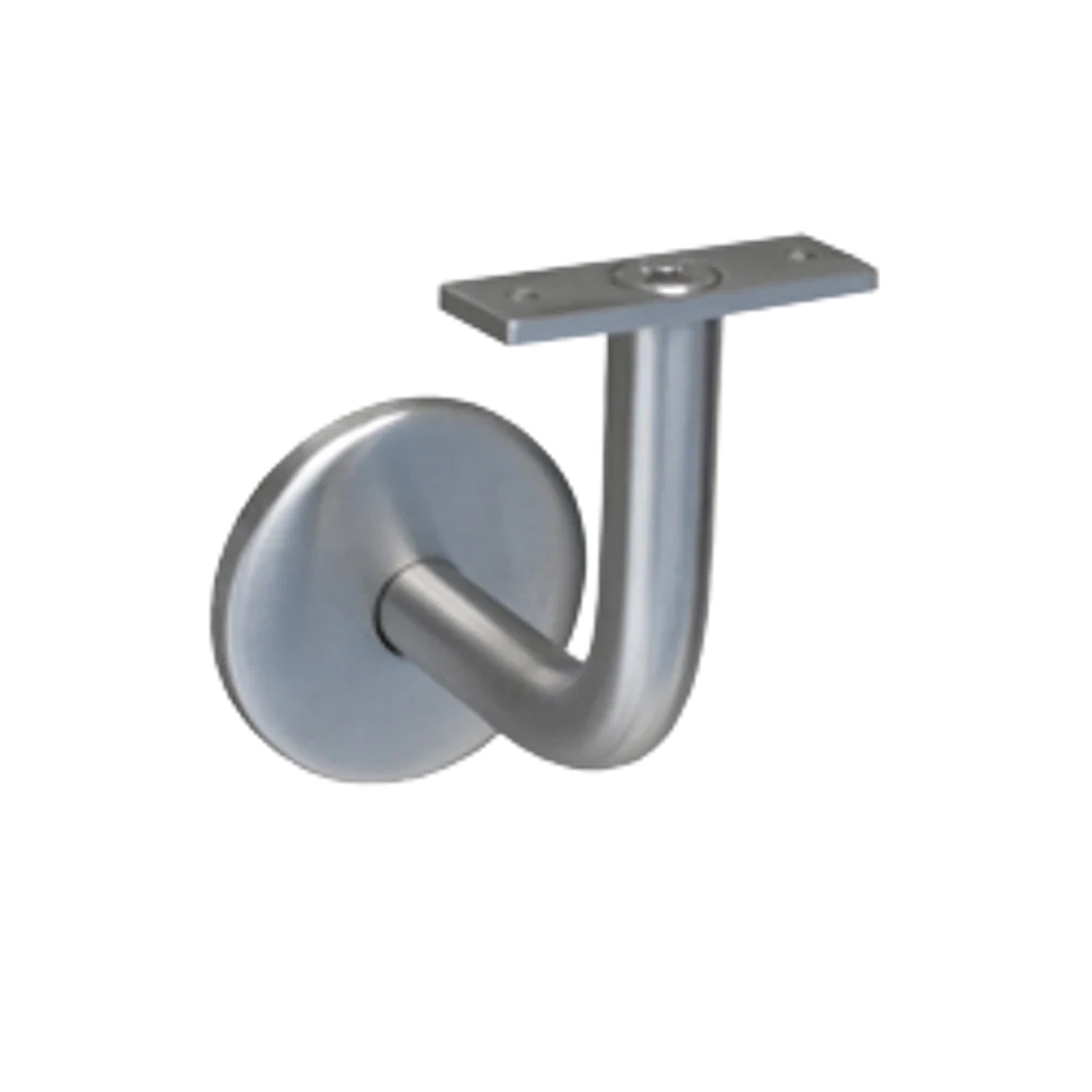 Metlam Hand Rail Bracket Flat Mount In Satin Stainless Steel - Image 3