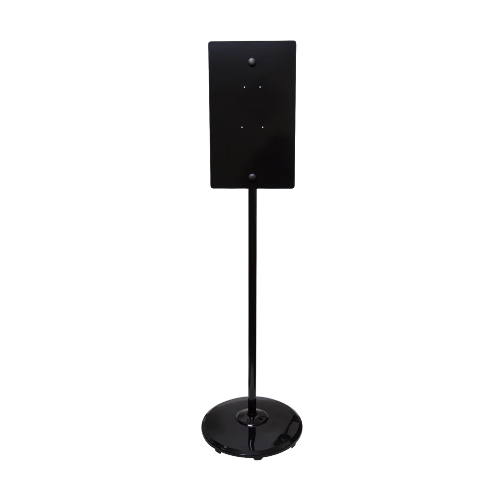 Metlam Hand Sanitiser Dispenser Stand In Designer Black - Image 3