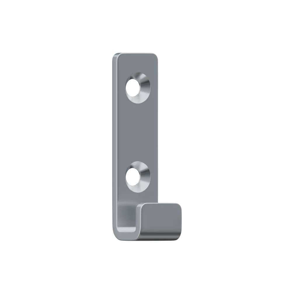Metlam Hat And Coat Hook 20mm In Satin Stainless Steel