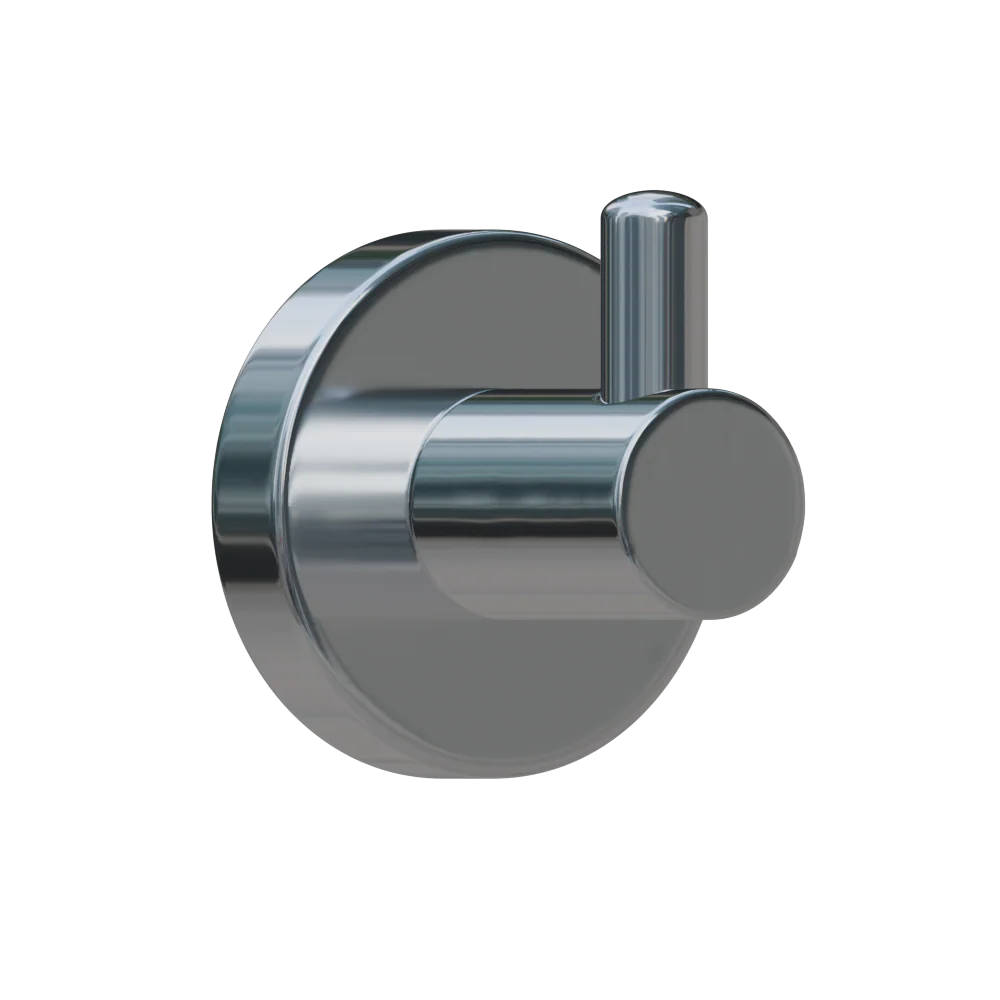 Metlam Hat And Coat Hook 39mm Concealed Fix In Polished Stainless Steel - Image 3
