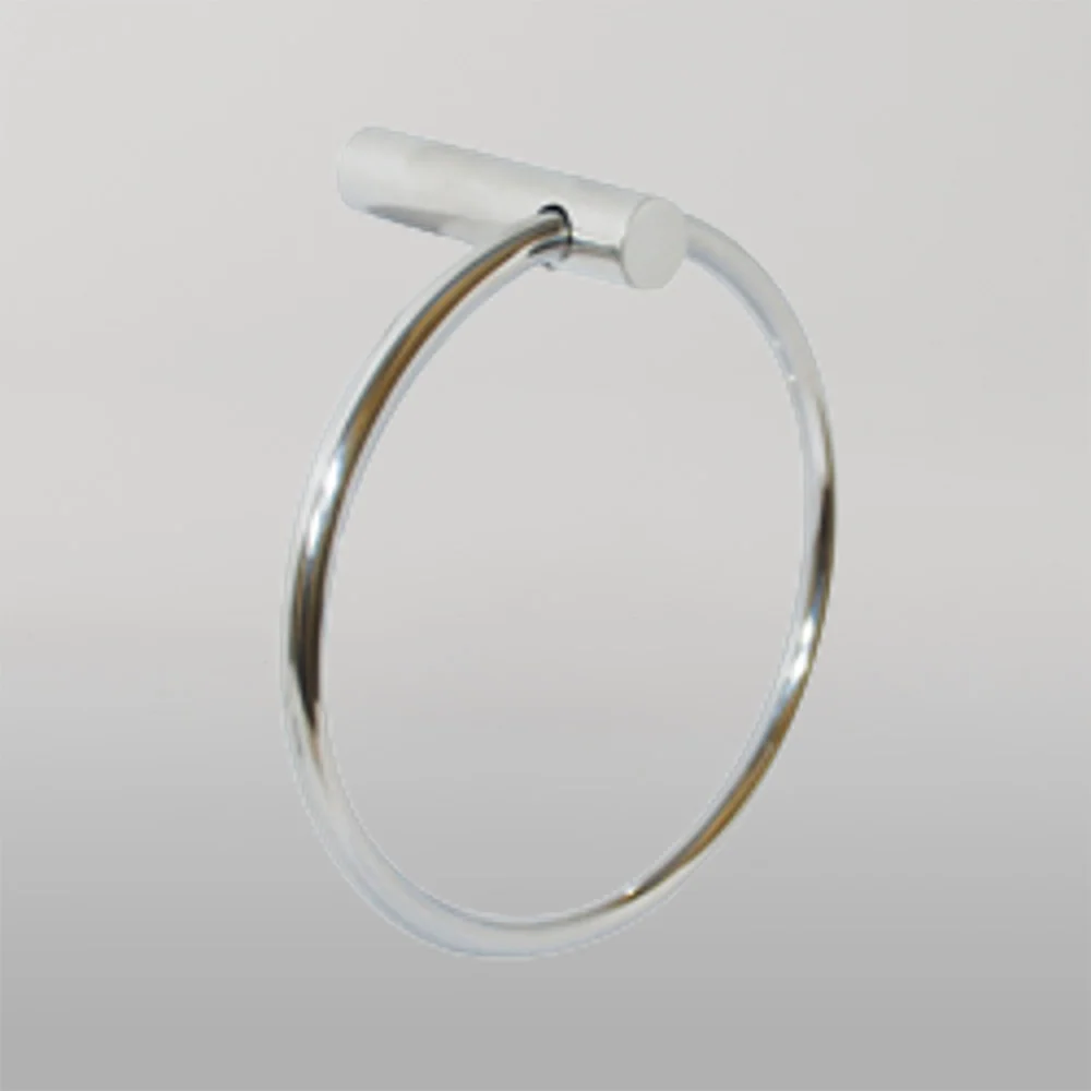 Metlam Lawson Towel Ring In Polished Stainless Steel - Image 2