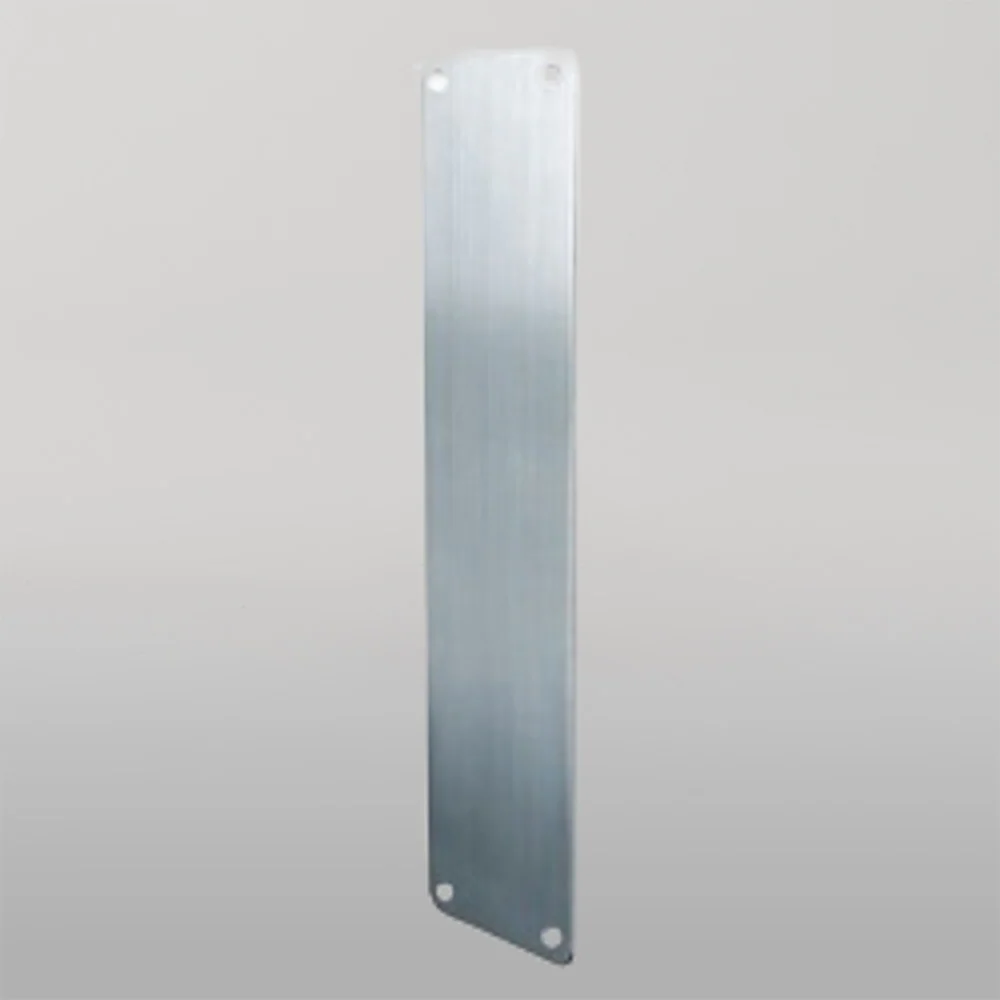 Metlam Push Plate In Satin Stainless Steel - Image 2