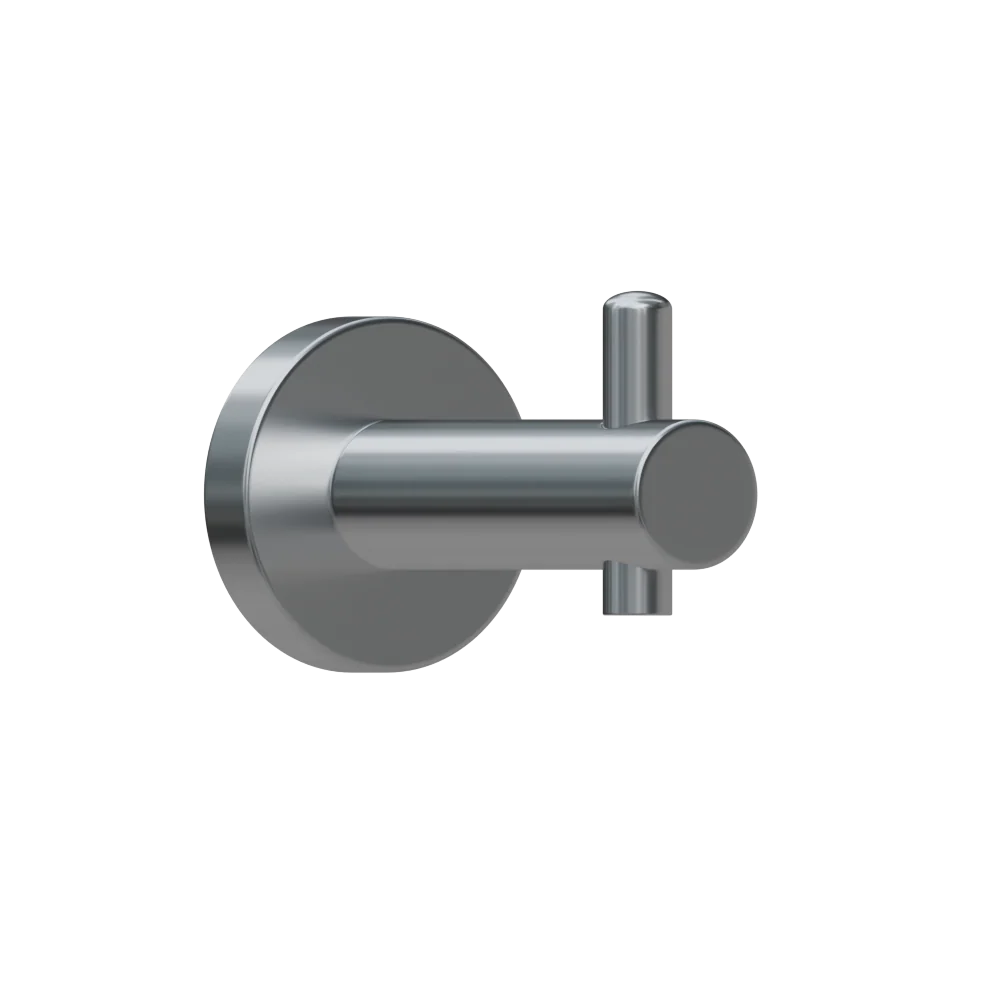 Metlam Robe Hook Concealed Fix In Antimicrobial - Image 3