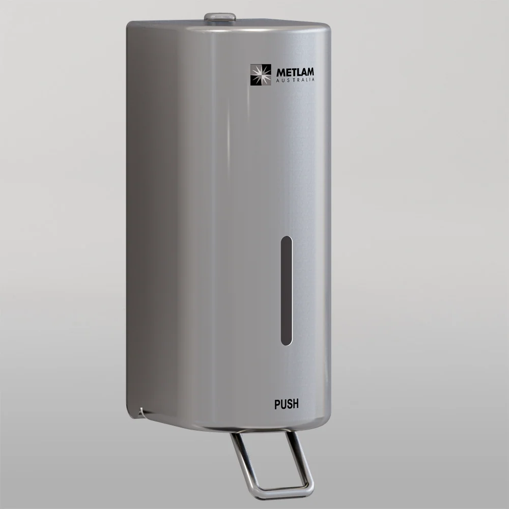 Metlam Vertical Soap Dispenser In Stainless Steel - Image 2