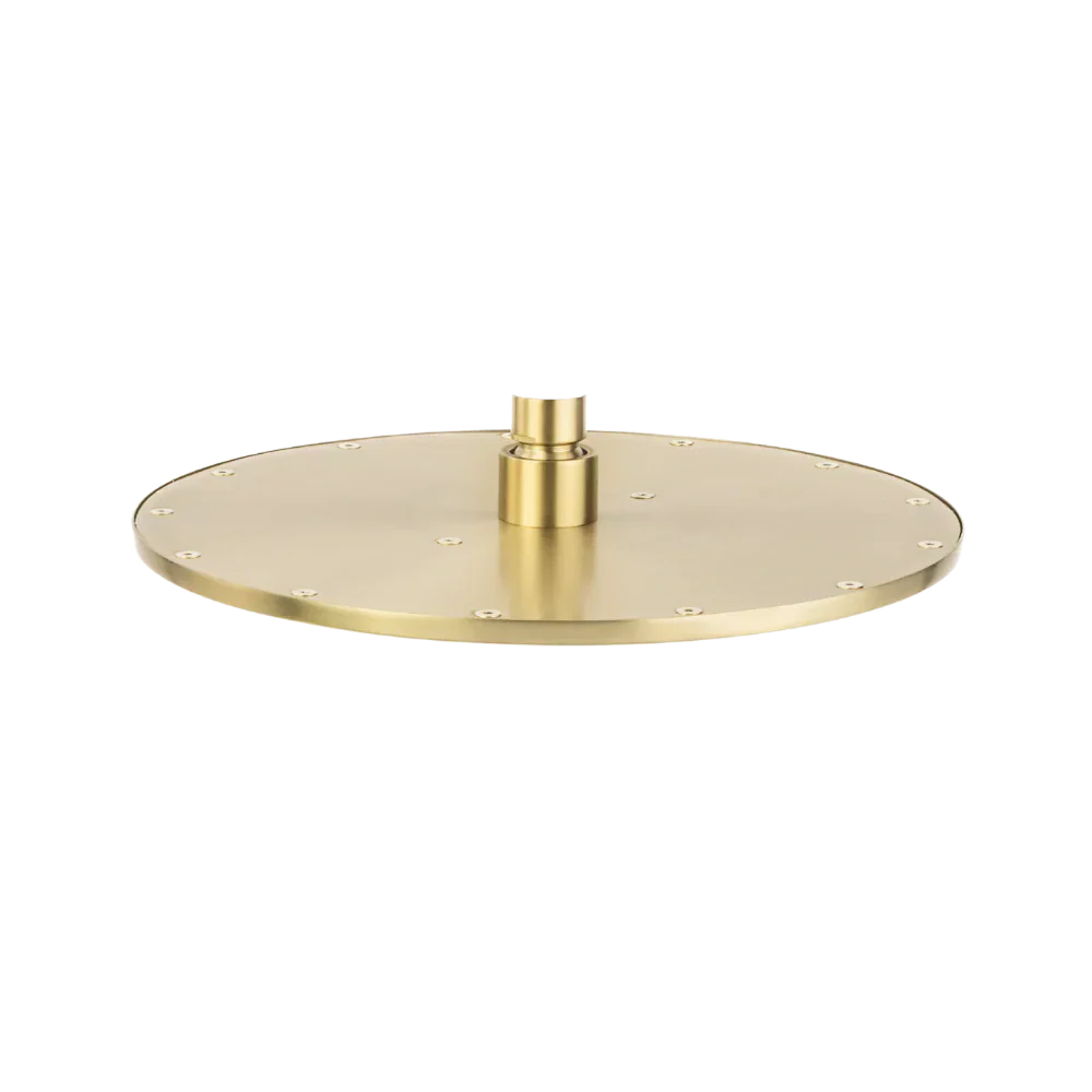Alma Mira 250mm Brushed Brass Gold Shower Head - Image 5