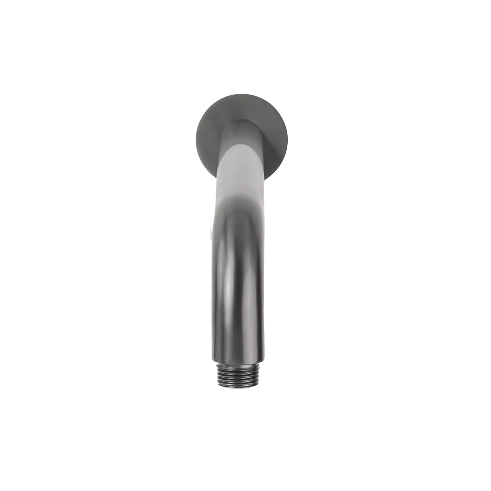 Alma Mira Brushed Gunmetal Curved Shower Arm - Image 6