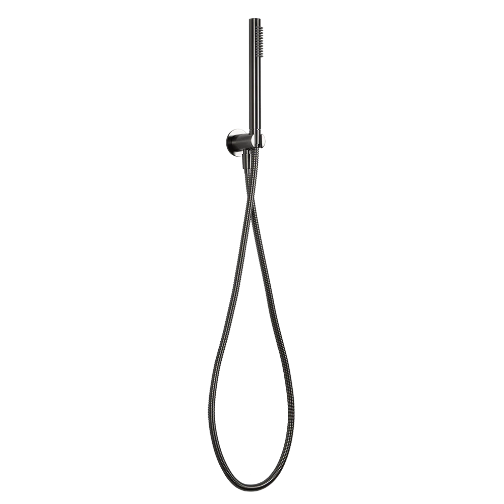 Alma Mira Brushed Gunmetal Hand Shower and Hose - Image 3