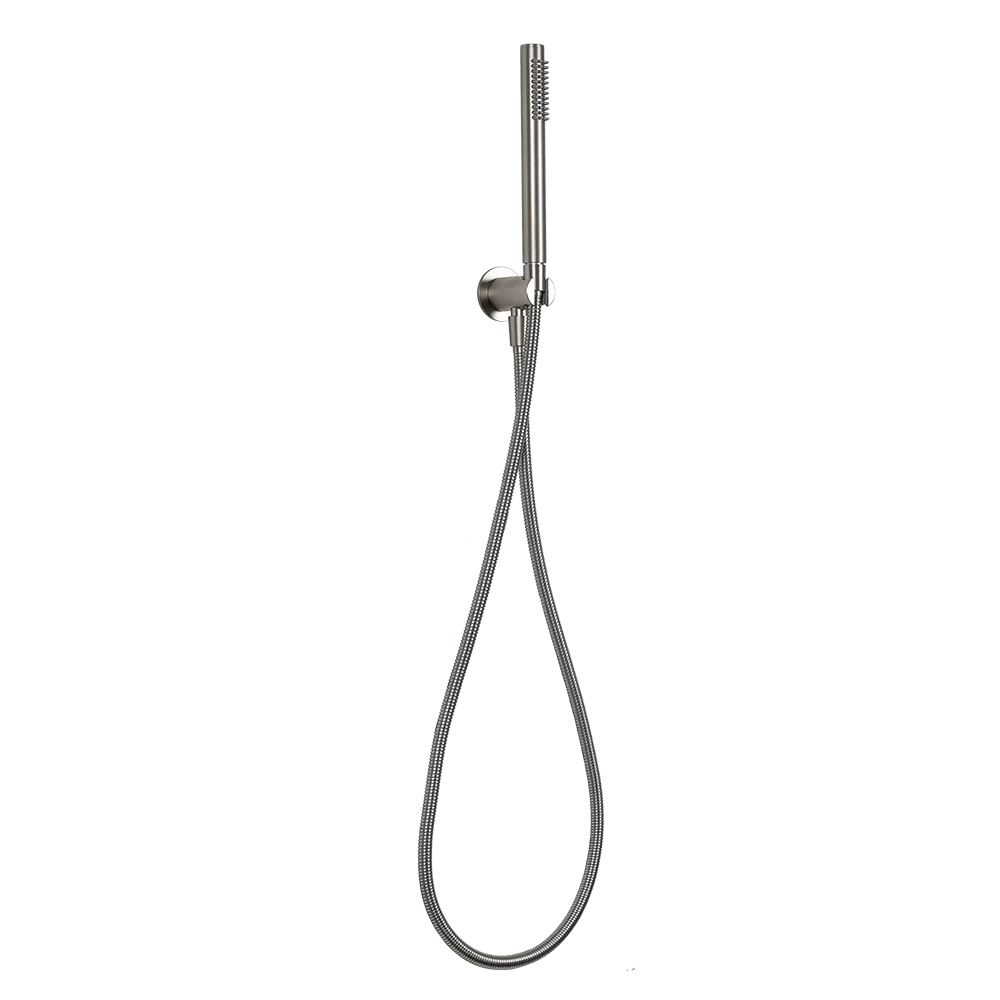 Alma Mira Brushed Nickel Hand Shower and Hose - Image 3