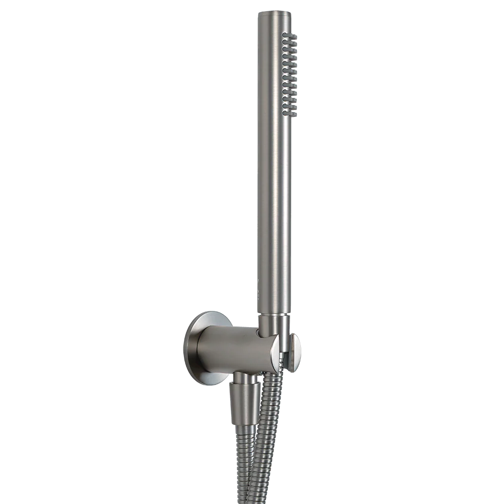 Alma Mira Brushed Nickel Hand Shower and Hose - Image 5