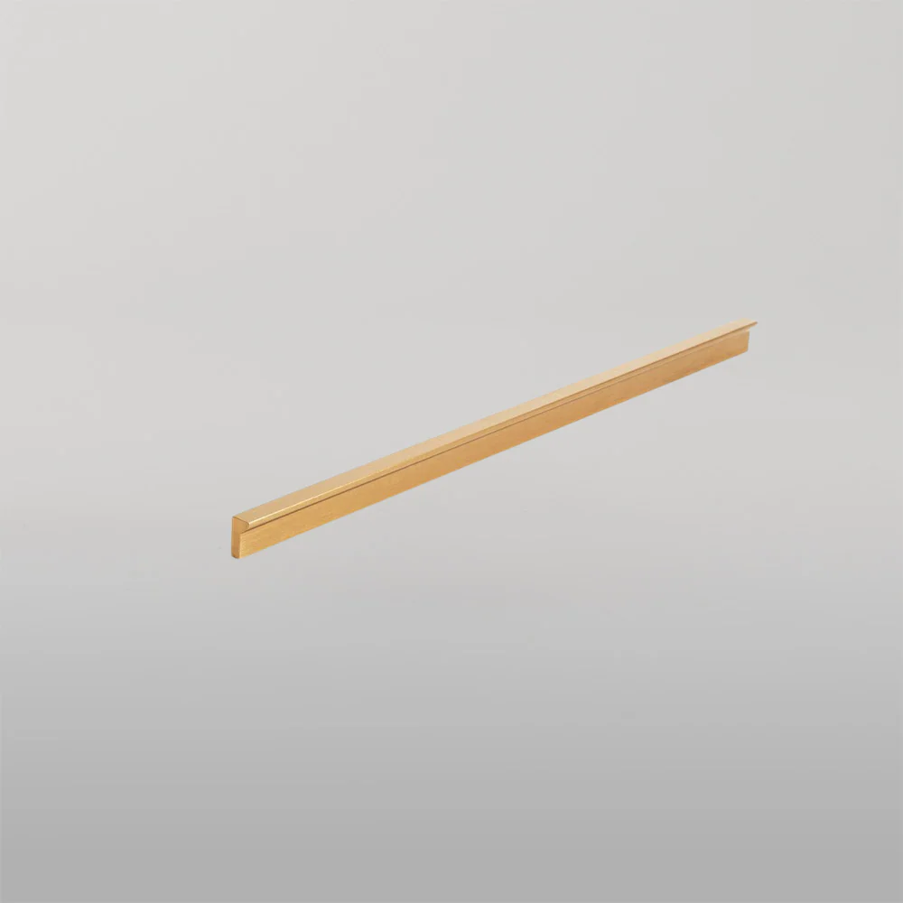 Momo Handles Momo Angle Pull Handle 192mm Brushed Dark Brass - Image 2